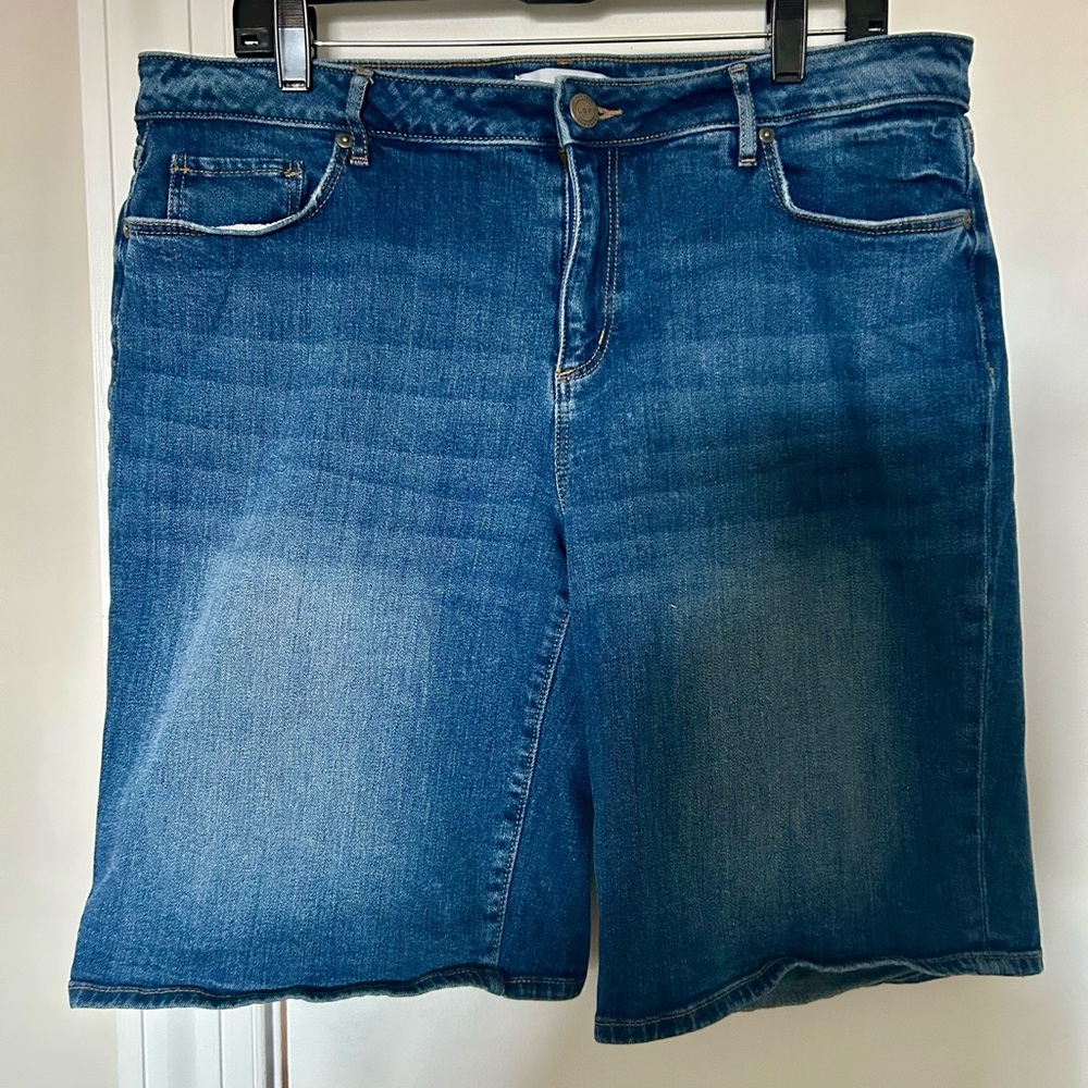 Classic Blue Denim Shorts